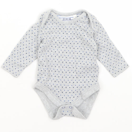 BHS Baby Grey   Romper One-Piece Size 0-3 Months