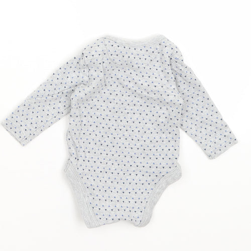 BHS Baby Grey   Romper One-Piece Size 0-3 Months