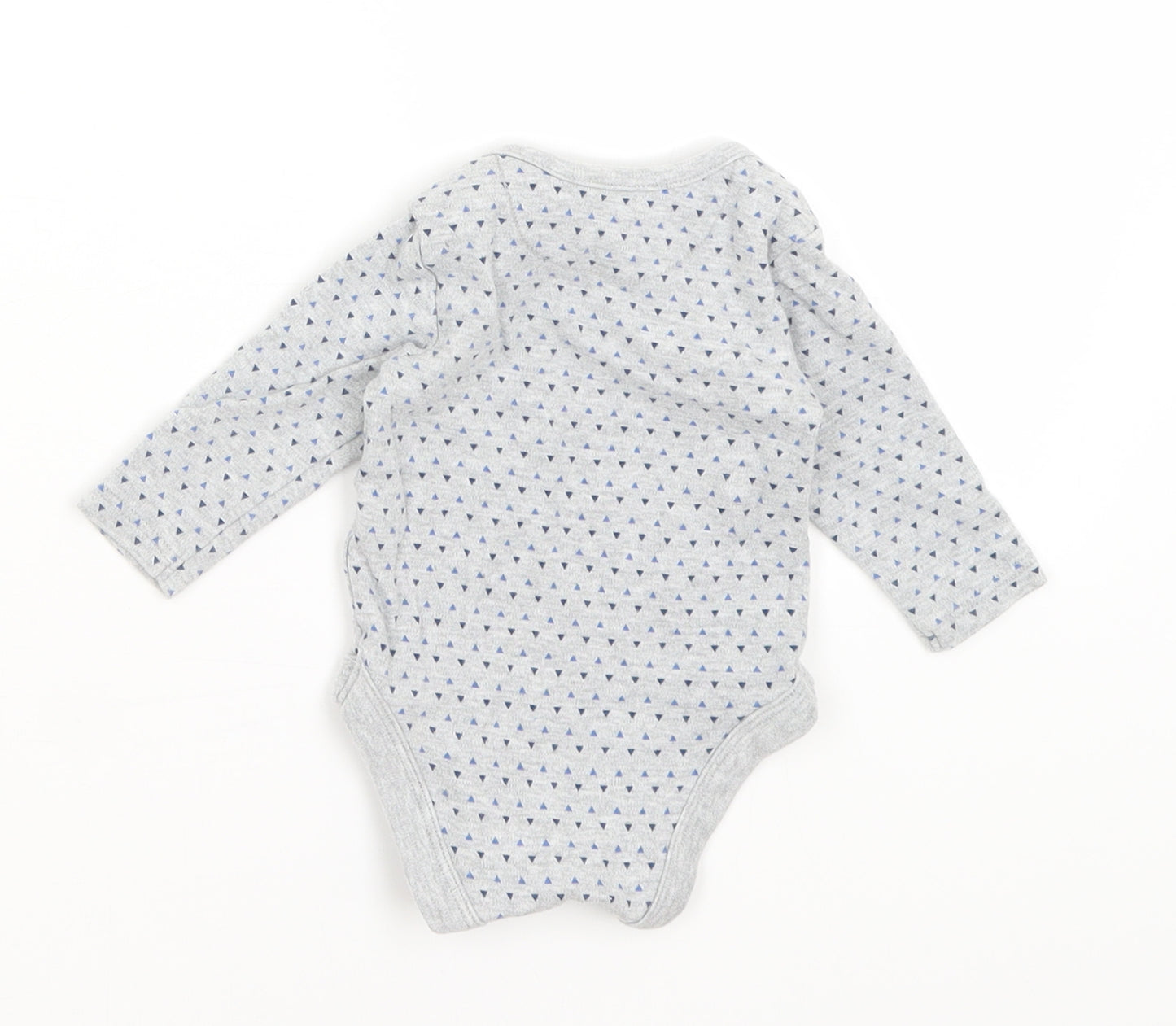 BHS Baby Grey   Romper One-Piece Size 0-3 Months