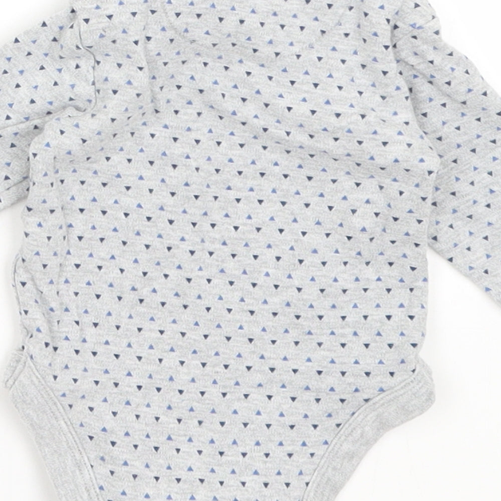 BHS Baby Grey   Romper One-Piece Size 0-3 Months