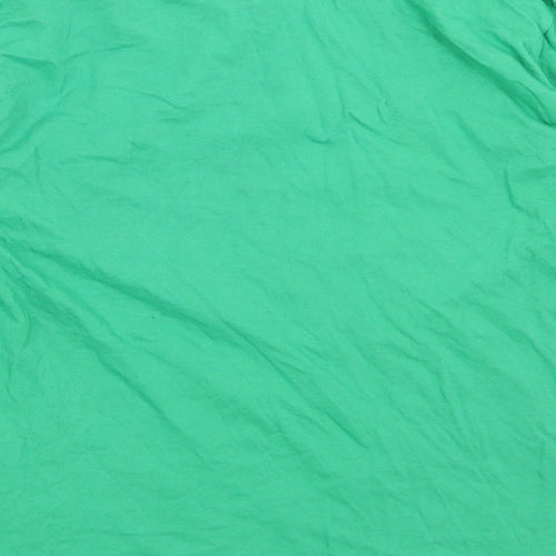 Made By Elves Womens Green   Basic T-Shirt Size 12  - Mum Elf