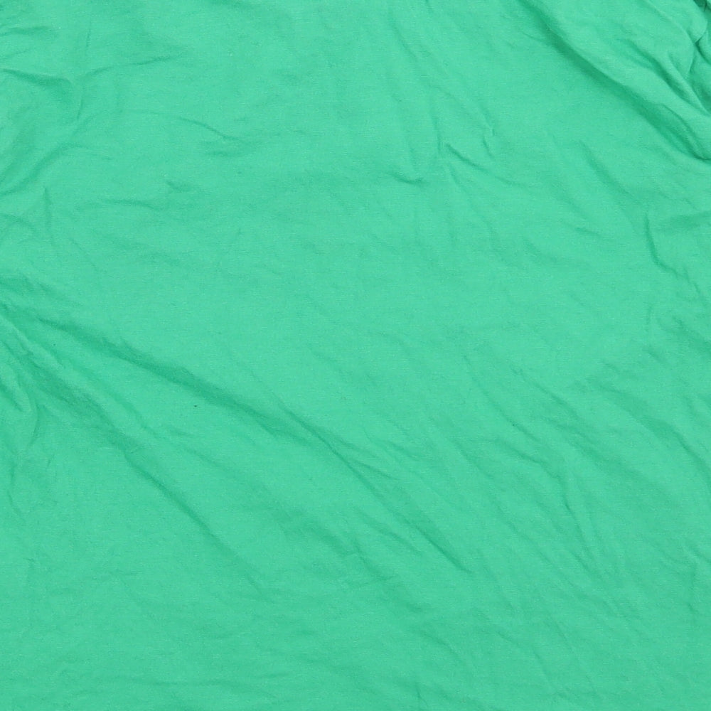 Made By Elves Womens Green   Basic T-Shirt Size 12  - Mum Elf