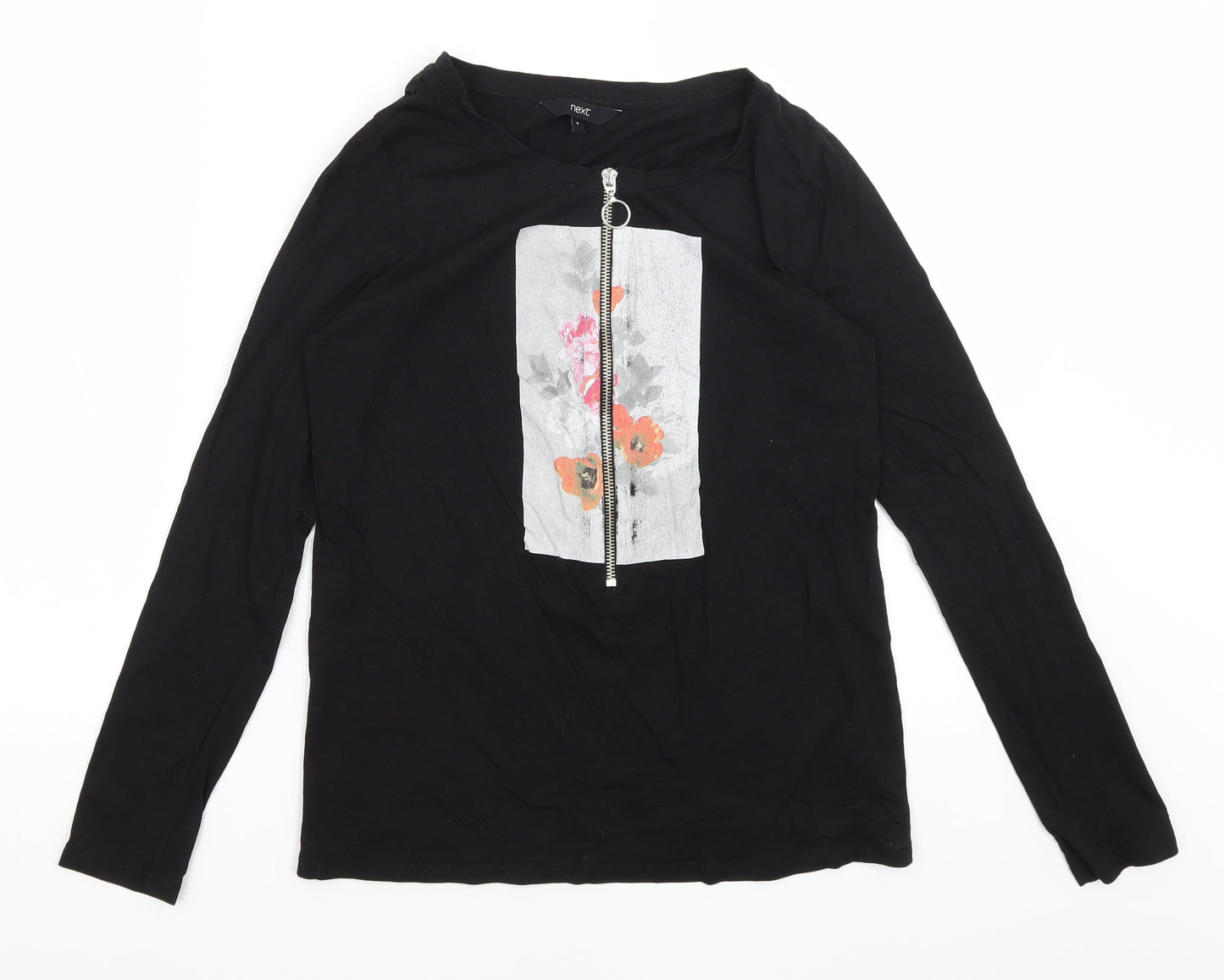 NEXT Womens Black   Basic T-Shirt Size 6