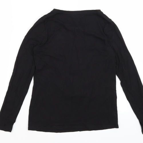 NEXT Womens Black   Basic T-Shirt Size 6