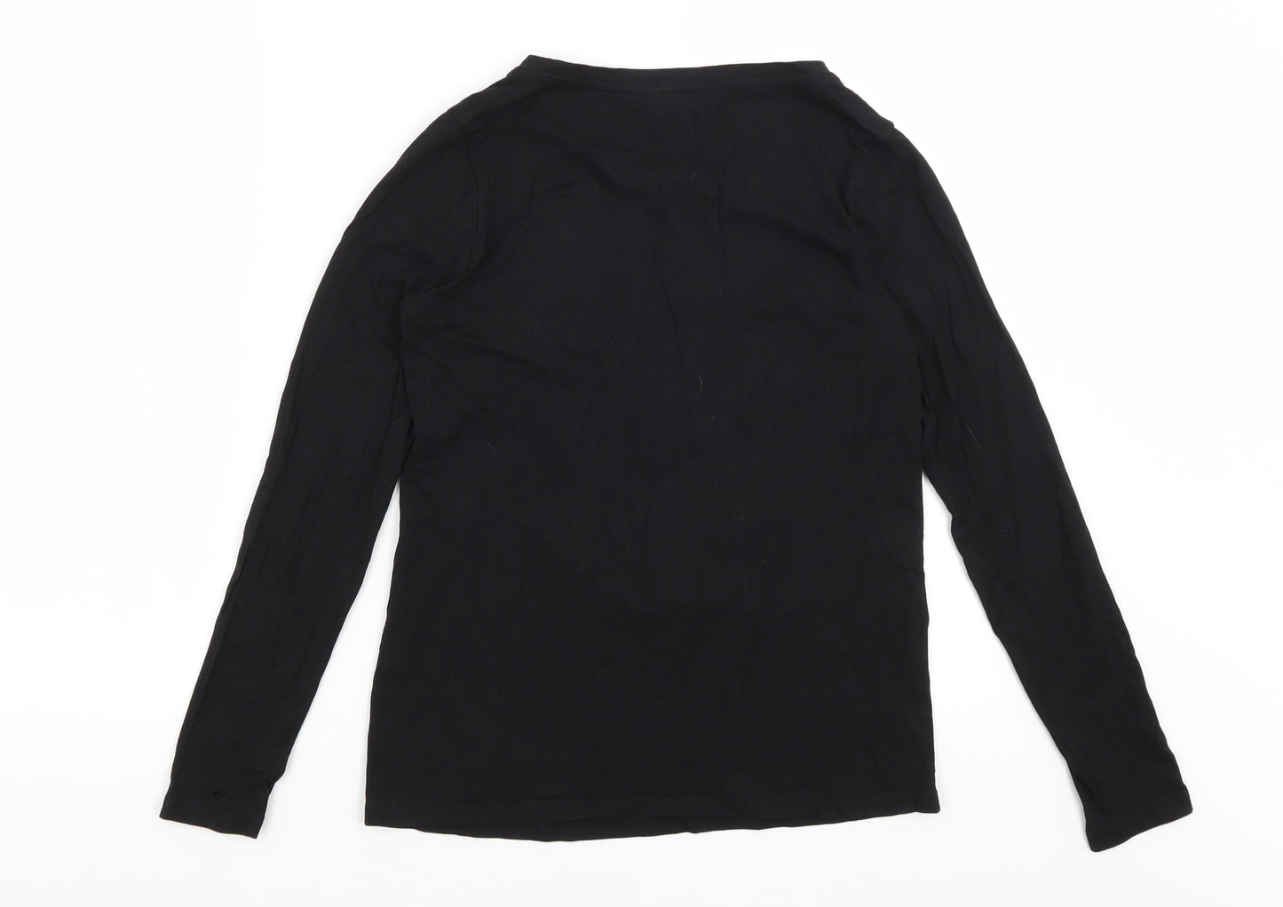 NEXT Womens Black   Basic T-Shirt Size 6