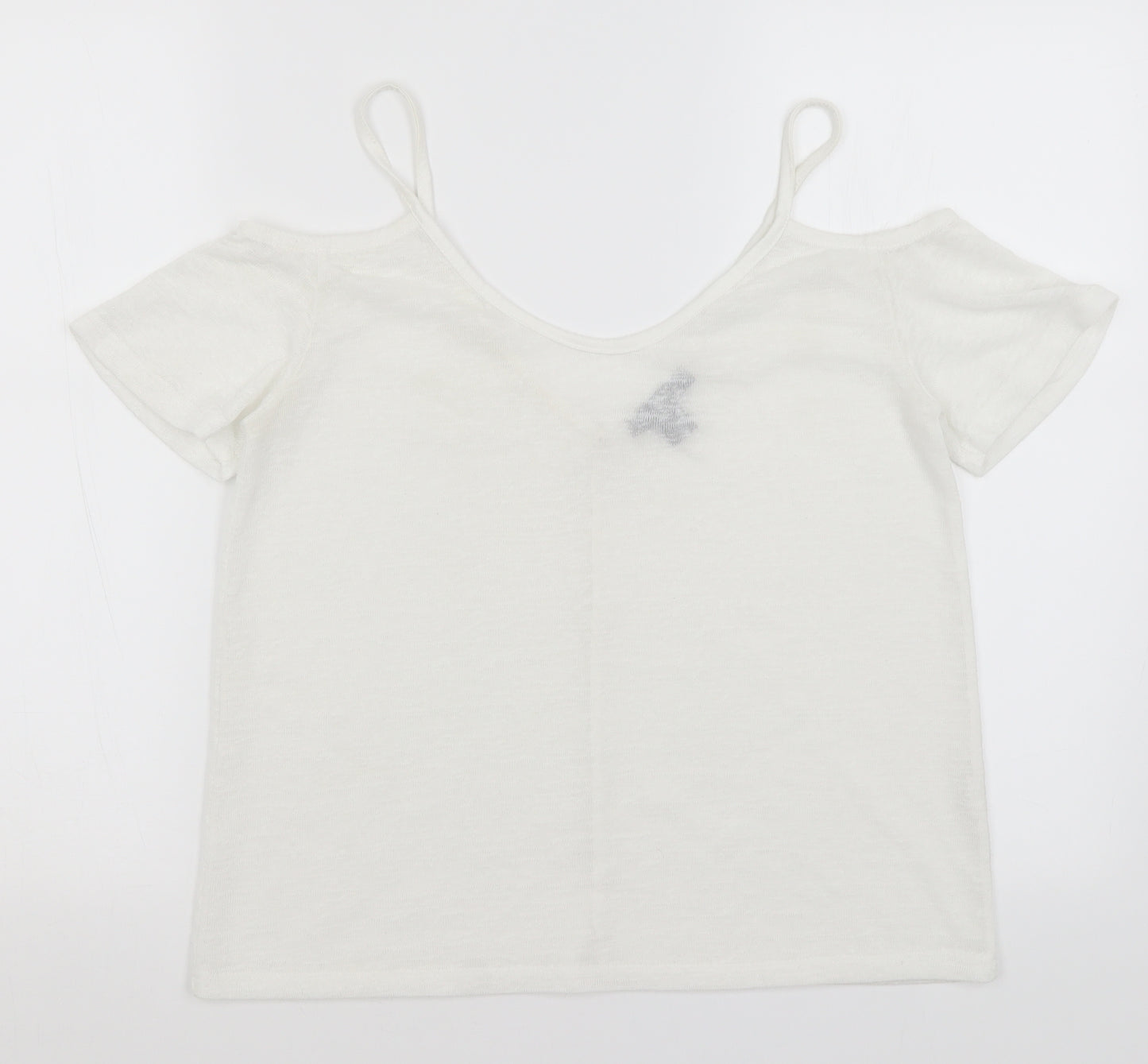 Atmosphere Womens White   Basic Blouse Size 8