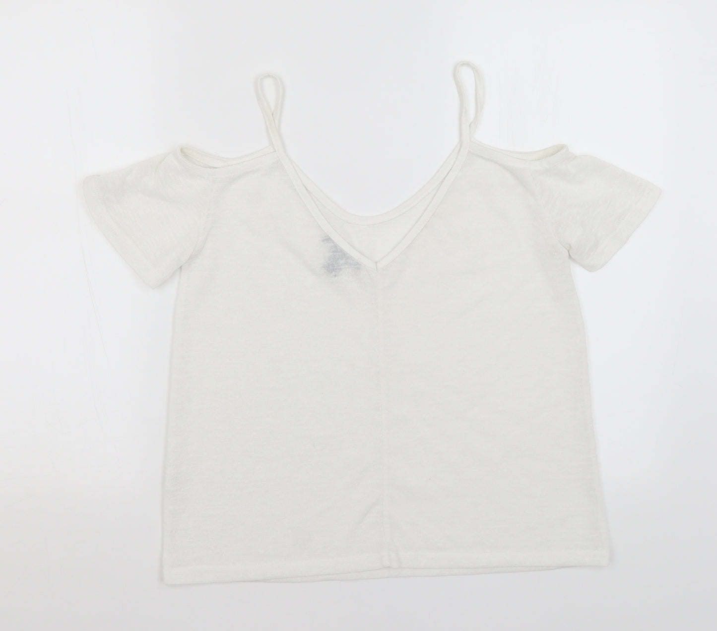 Atmosphere Womens White   Basic Blouse Size 8
