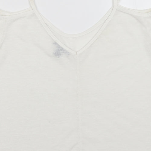 Atmosphere Womens White   Basic Blouse Size 8