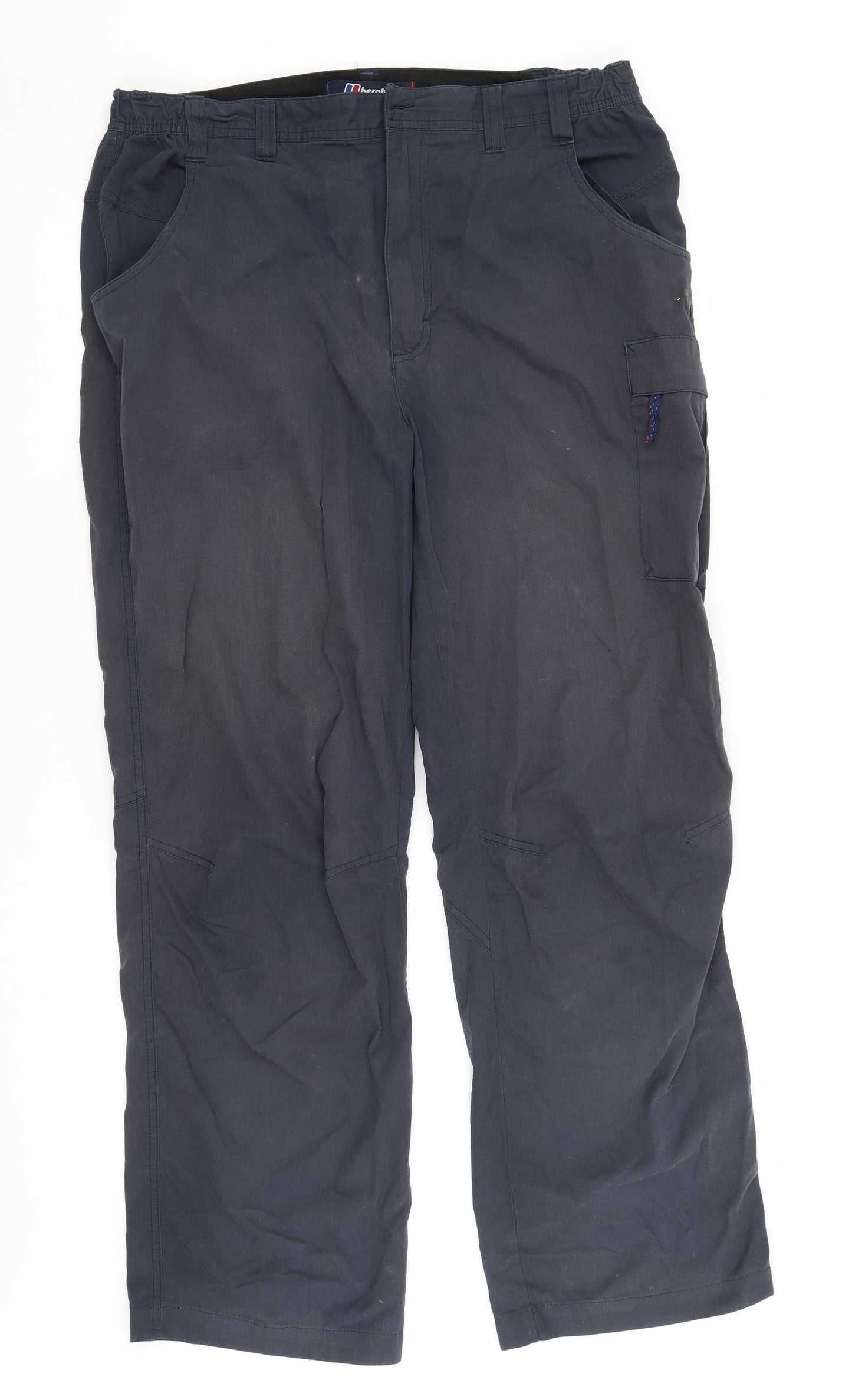 Berghaus Mens Blue   Cargo Trousers Size 34 in L30 in