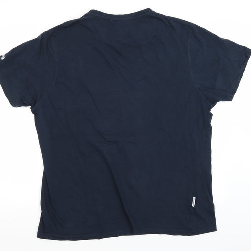 Lambretta Mens Blue    T-Shirt Size 2XL