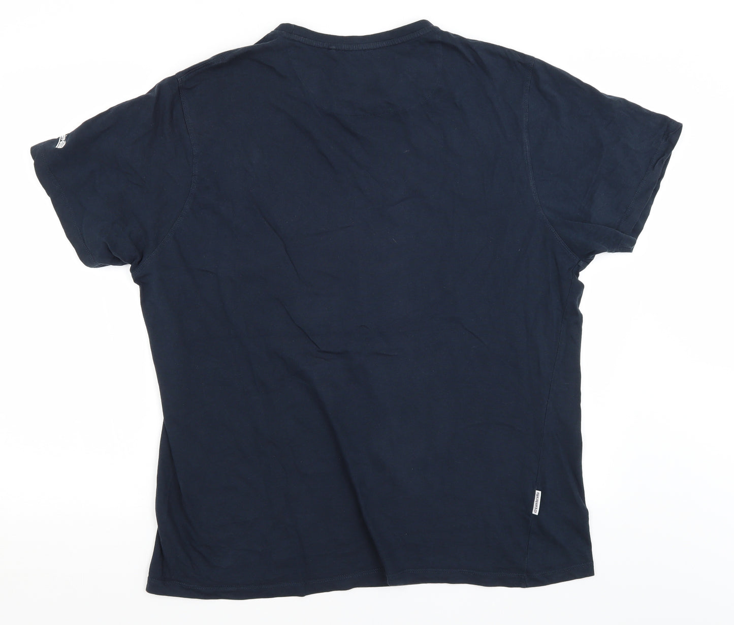 Lambretta Mens Blue    T-Shirt Size 2XL