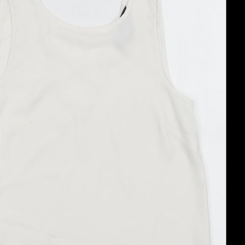 Dorothy Perkins Womens White   Basic Tank Size 8
