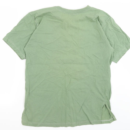 Preworn Mens Green    T-Shirt Size M
