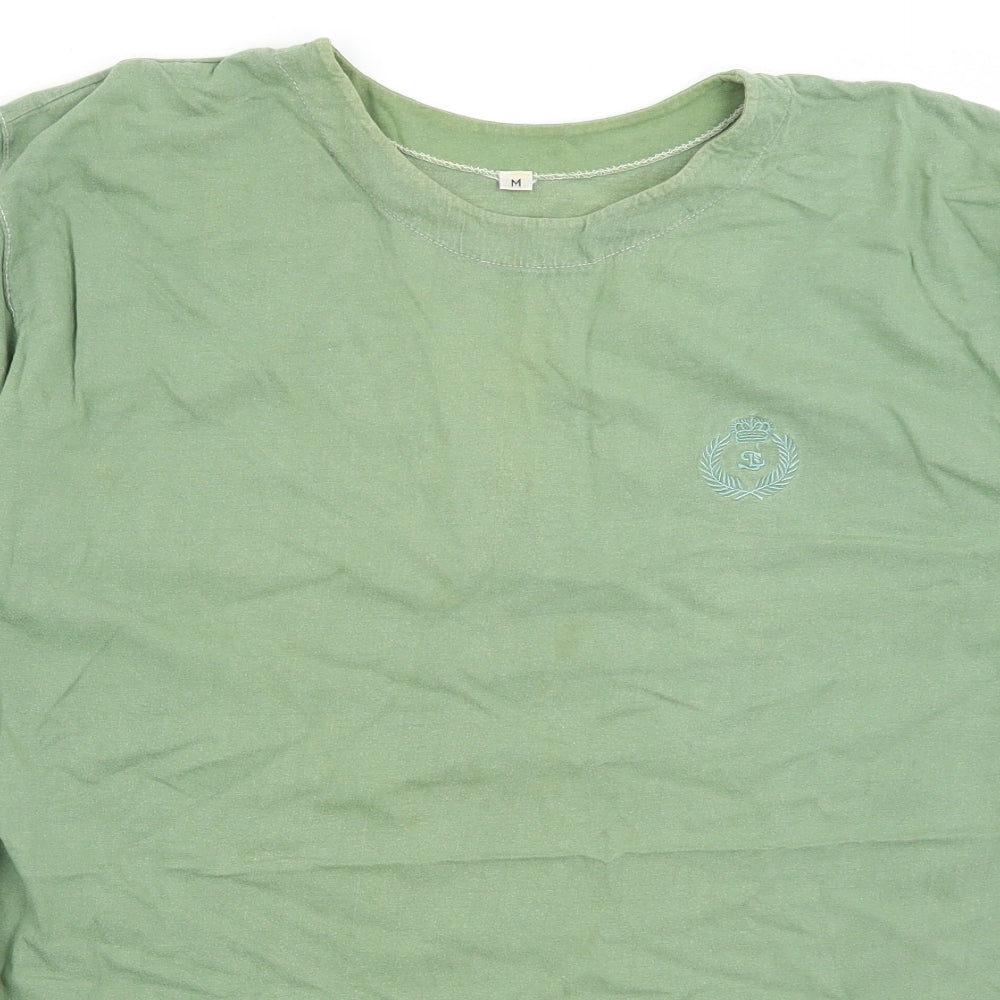 Preworn Mens Green    T-Shirt Size M