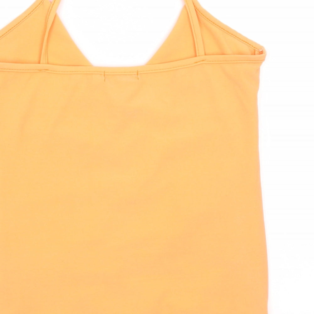 Graffic Womens Orange   Basic Tank Size M