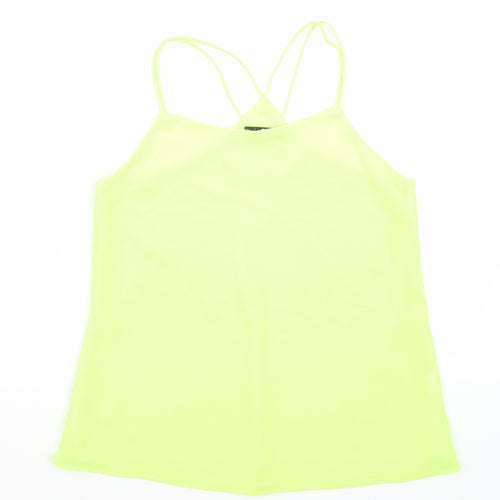 Quiz Womens Yellow   Camisole Tank Size 10