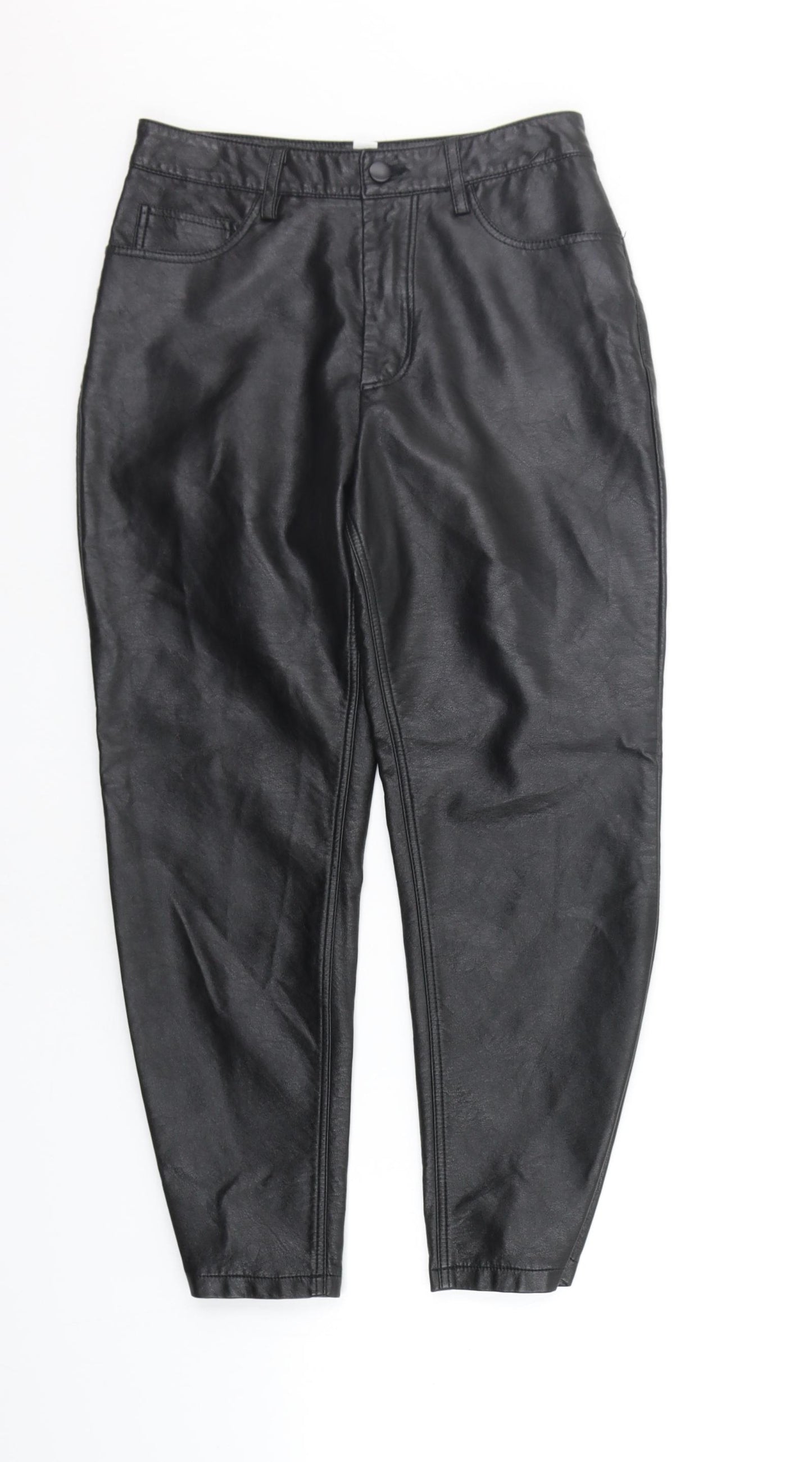 Topshop Womens Black   Trousers  Size 4 L21 in
