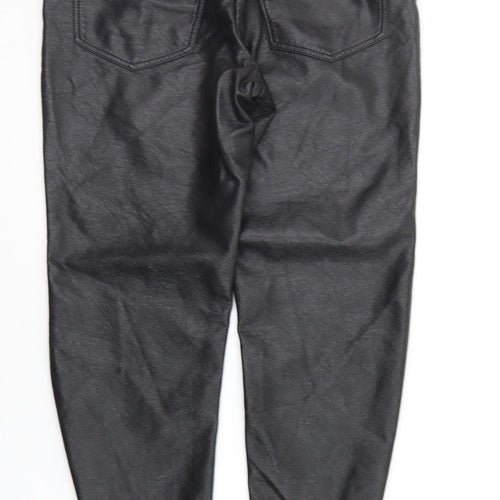 Topshop Womens Black   Trousers  Size 4 L21 in