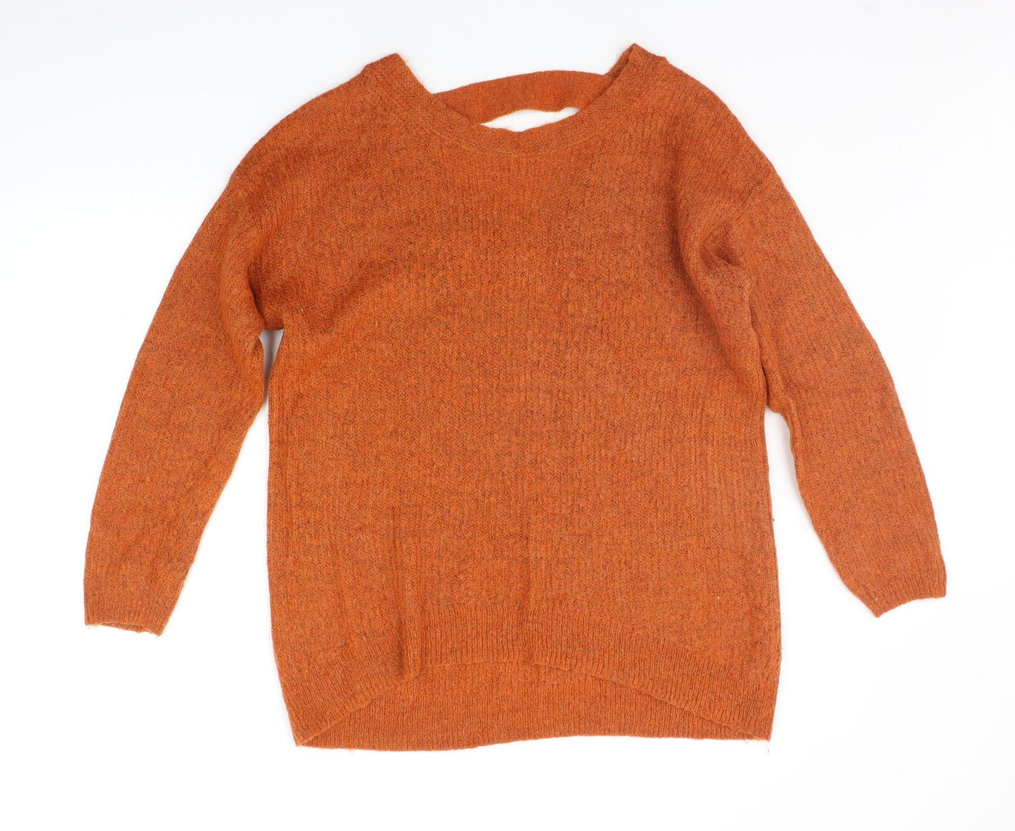 TU Womens Orange   Pullover Jumper Size 16