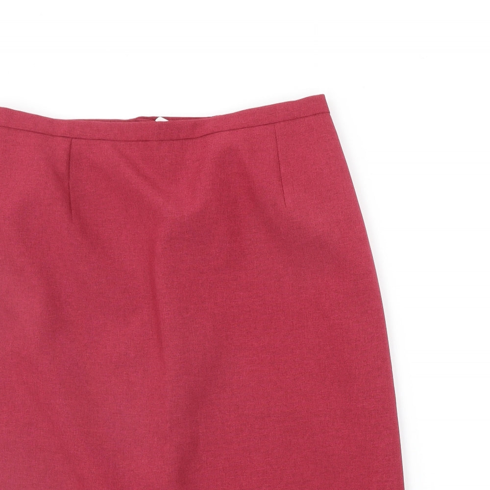 Preworn Womens Purple   A-Line Skirt Size 18