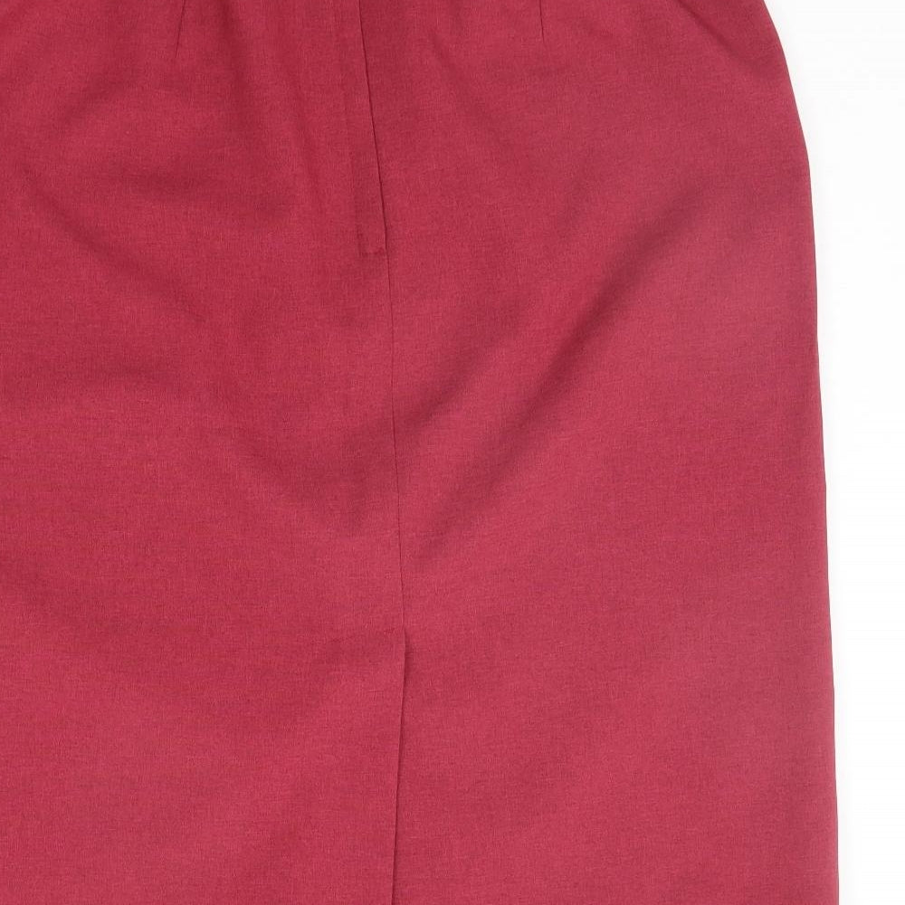 Preworn Womens Purple   A-Line Skirt Size 18