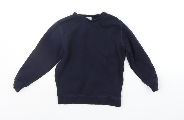 TU Boys Blue Pullover Jumper Size 3 Years