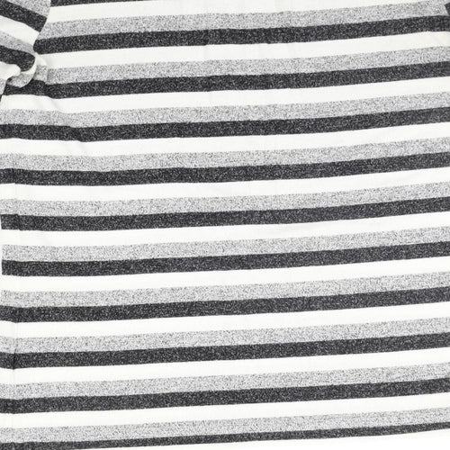 Moutain Warehouse Womens Grey Striped  Pullover Jumper Size 6