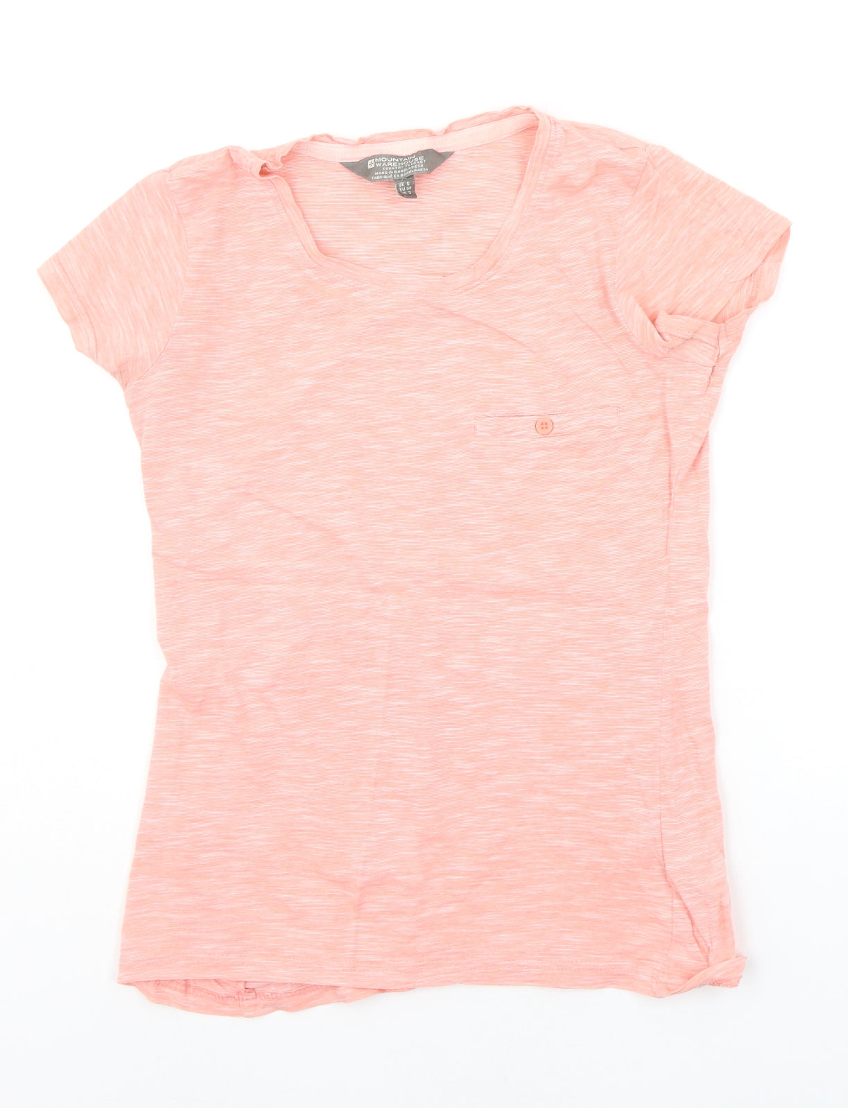moutain warhouse Womens Orange   Basic T-Shirt Size 6