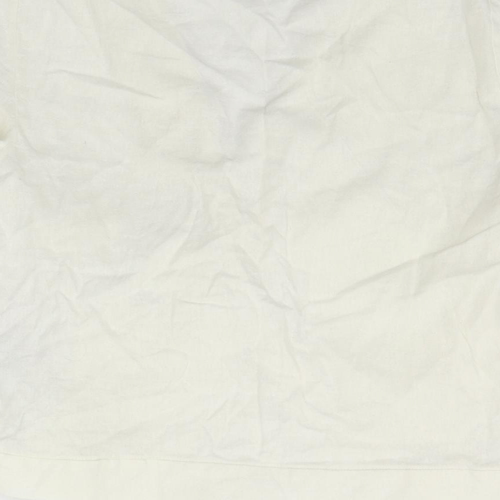 Villa  Womens White   Basic Blouse Size 12
