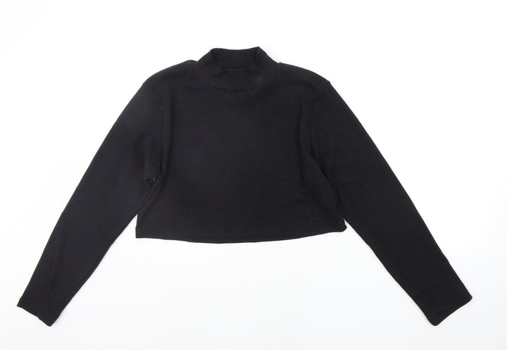 Missguided Womens Black   Pullover Jumper Size 16