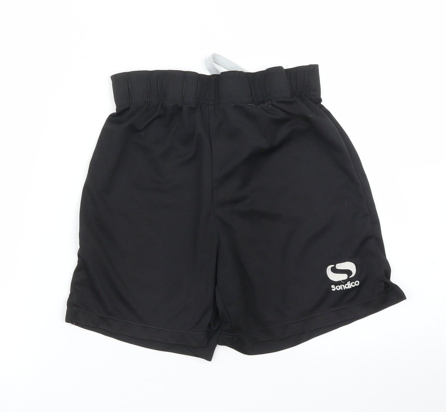 Sondico Boys Black   Sweat Shorts Size 7 Years