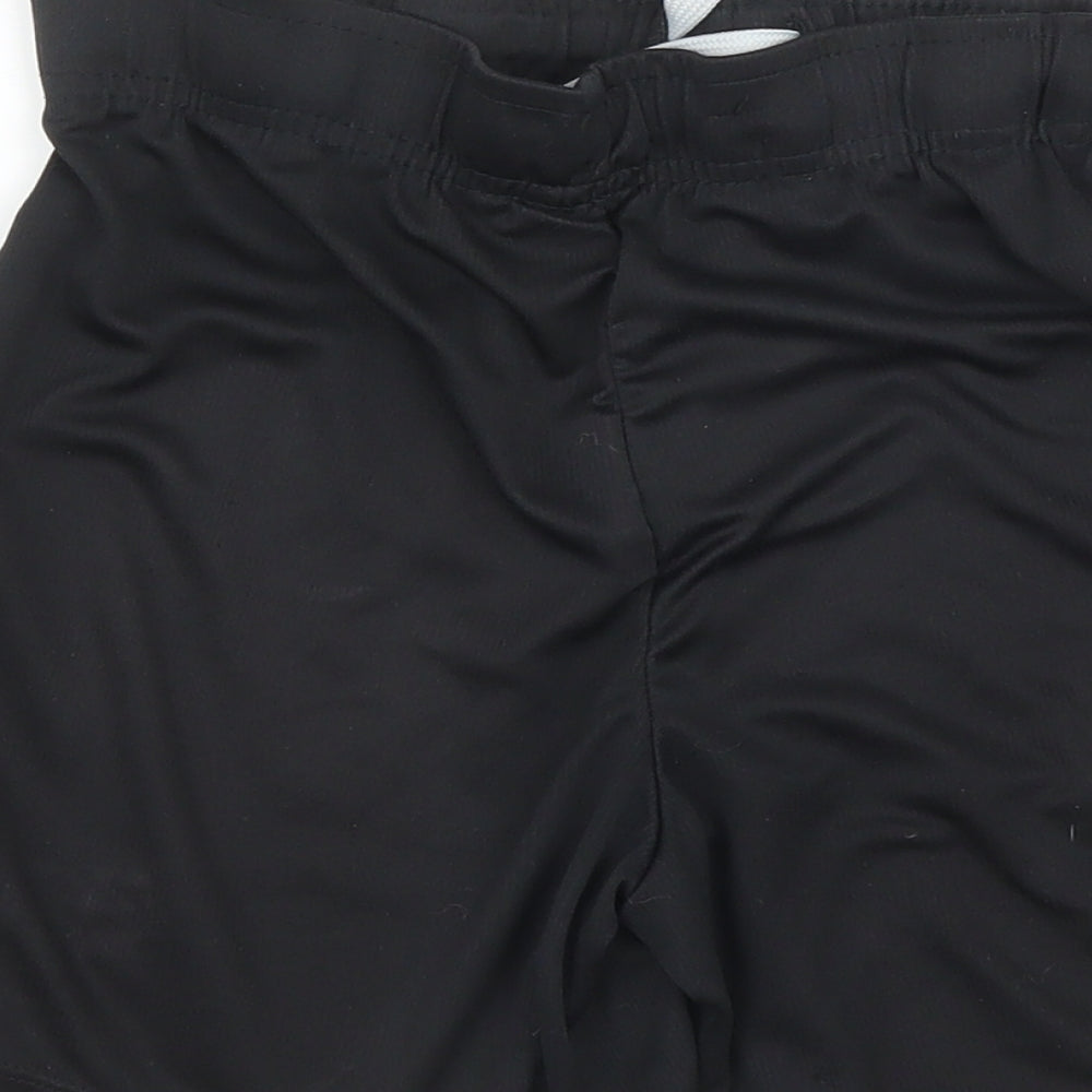 Sondico Boys Black   Sweat Shorts Size 7 Years