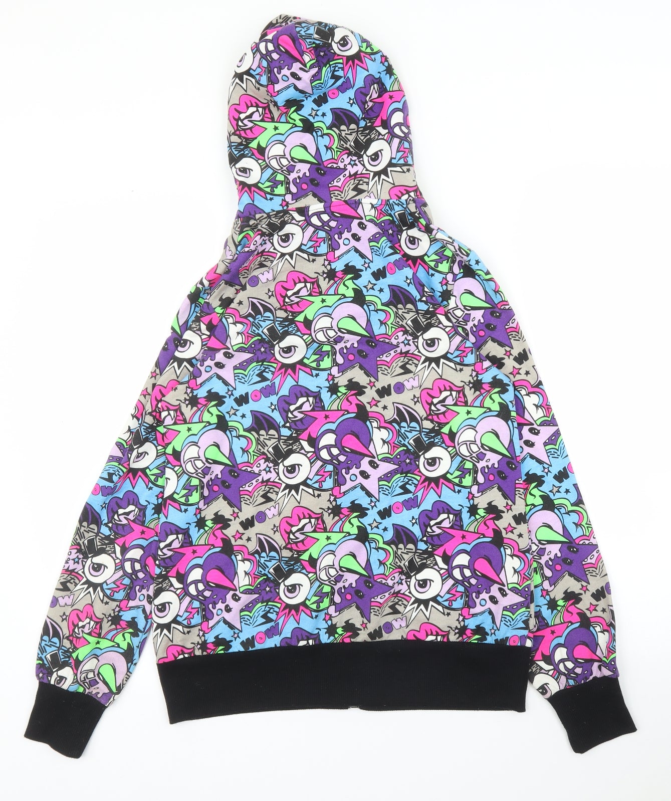 acdc Girls Purple   Full Zip Hoodie Size L