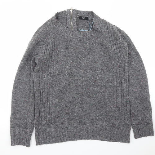 F&F Womens Grey   Pullover Jumper Size 10