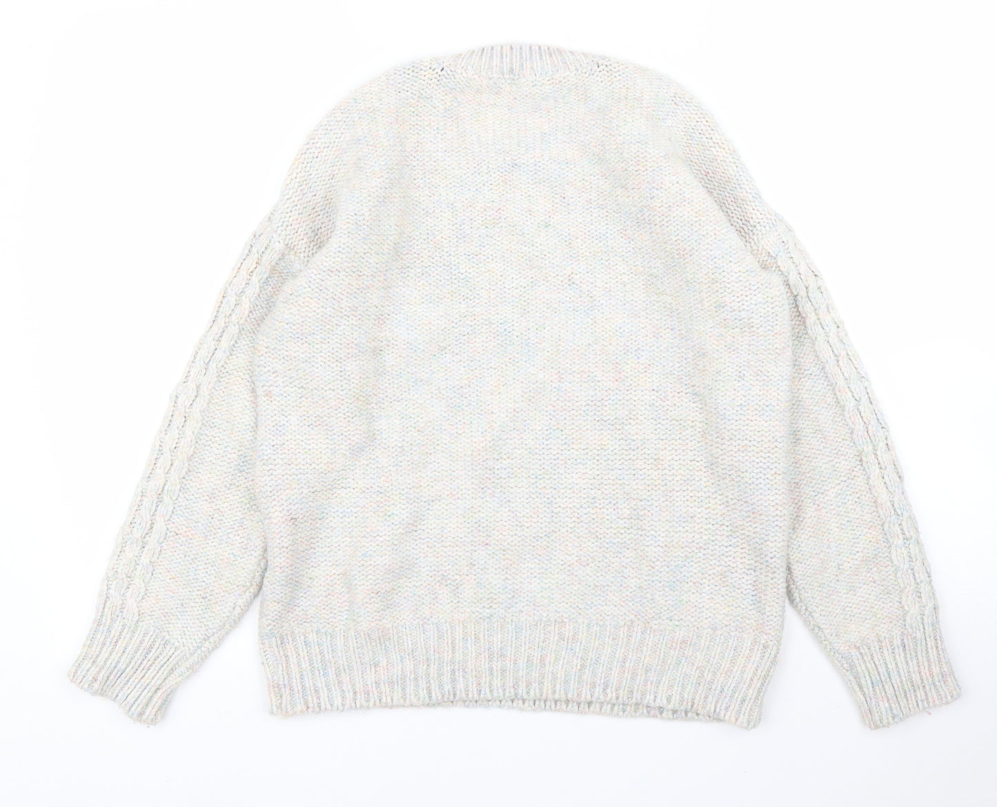 Pep&Co Womens Grey   Pullover Jumper Size M