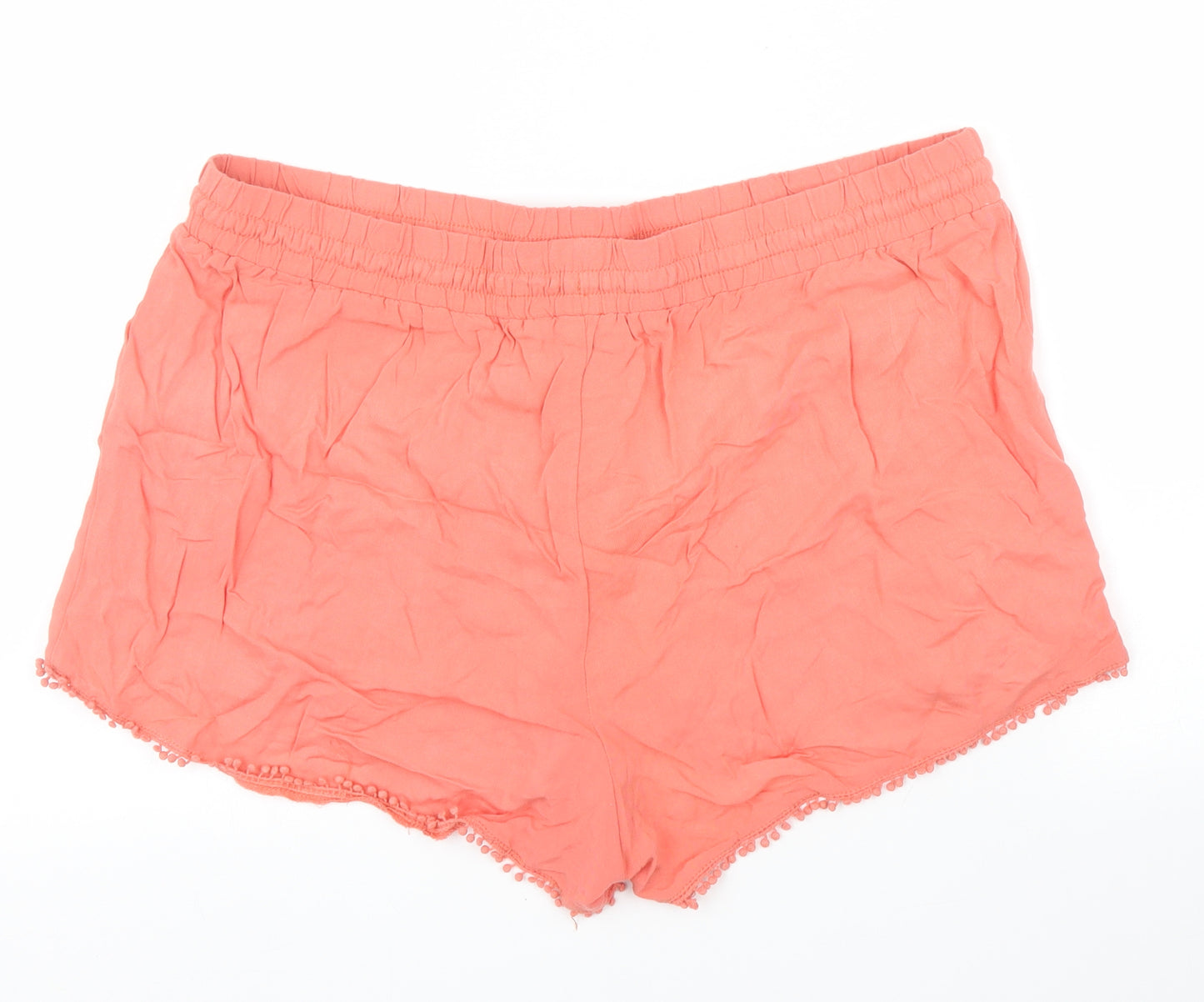 Primark Womens Pink   Cut-Off Shorts Size 16