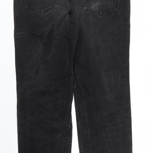 Pepe Mache Mens Black  Denim Straight Jeans Size 36 in L32 in