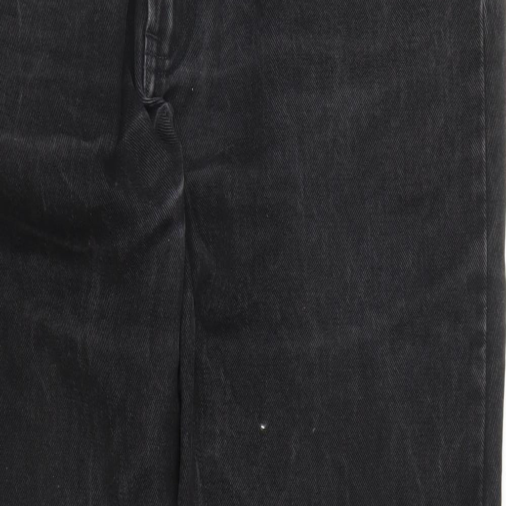 Pepe Mache Mens Black  Denim Straight Jeans Size 36 in L32 in
