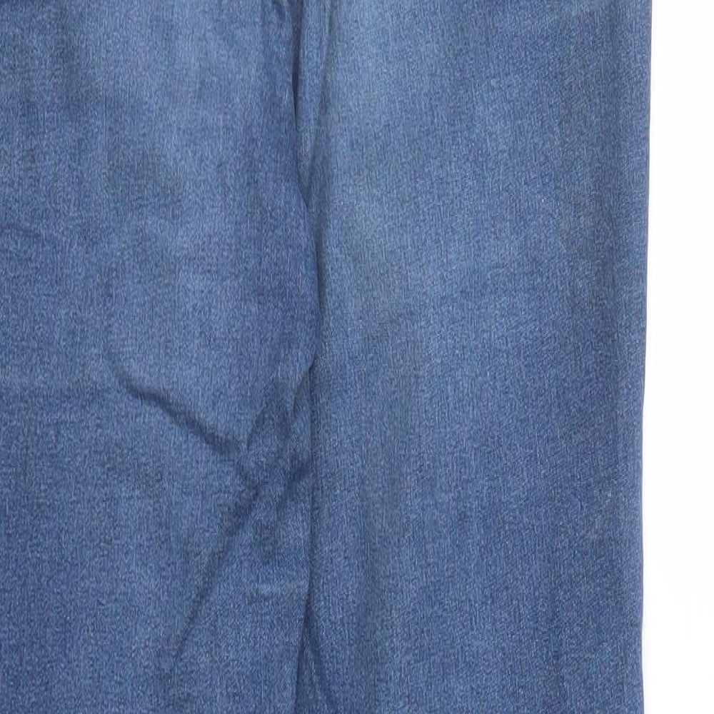 Peacocks Womens Blue  Denim Skinny Jeans Size 8 L27 in