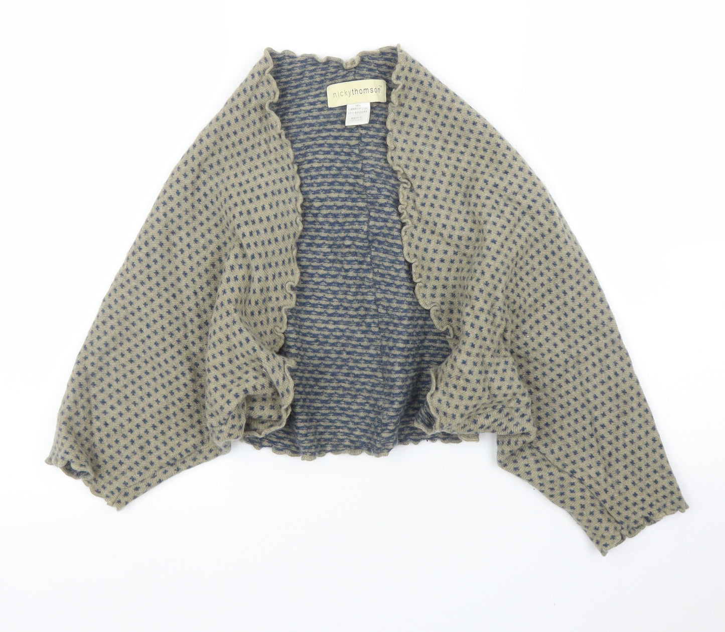 Nicky Thompson Womens Green   Cardigan Jumper Size S