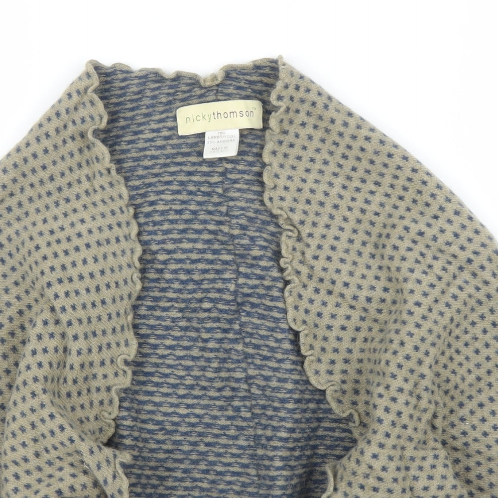 Nicky Thompson Womens Green   Cardigan Jumper Size S