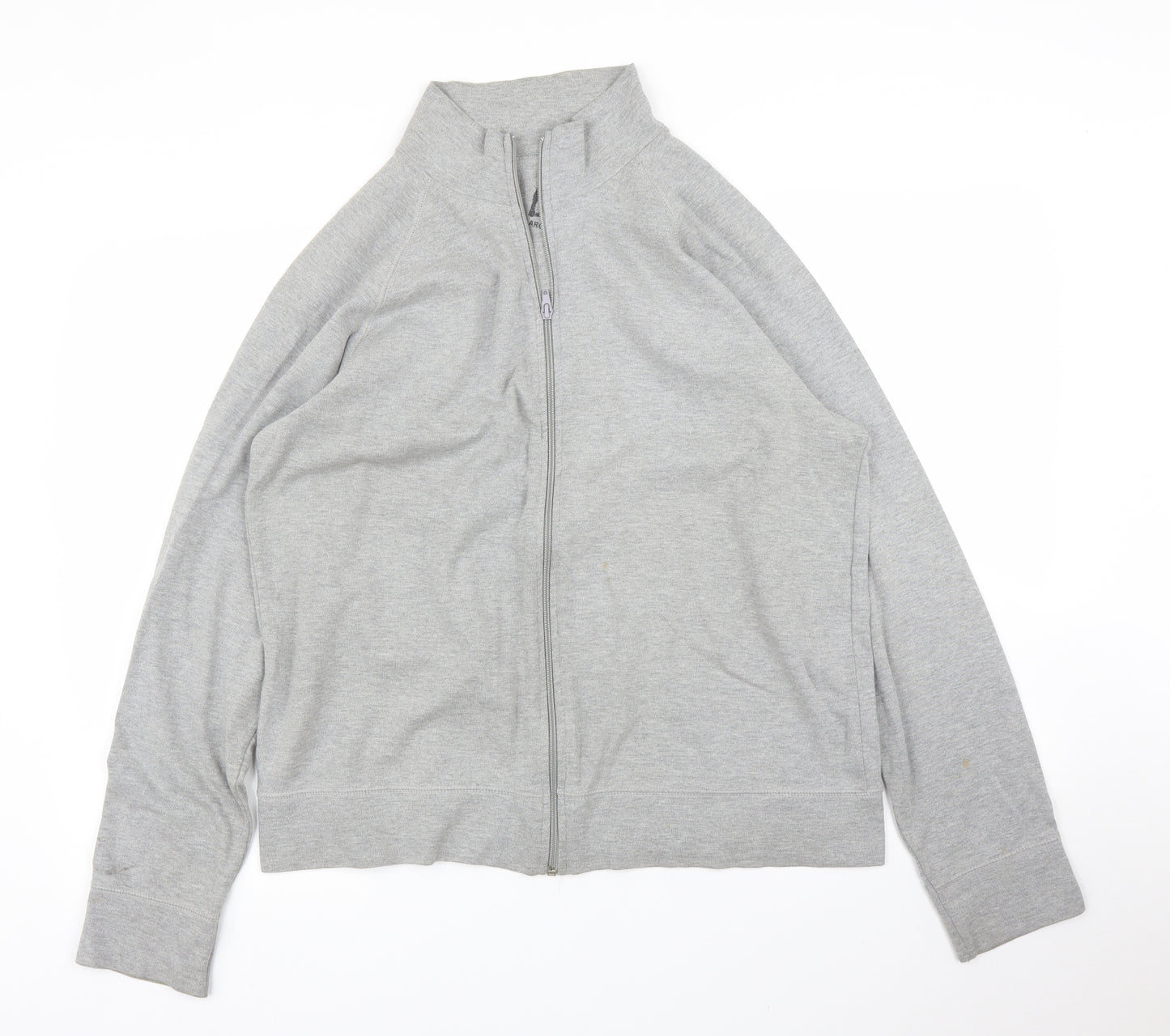 Preworn Mens Grey   Full Zip Jumper Size L