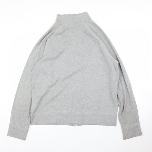 Preworn Mens Grey   Full Zip Jumper Size L