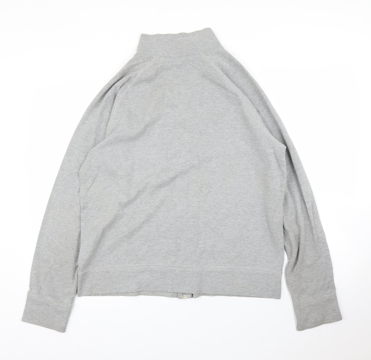 Preworn Mens Grey   Full Zip Jumper Size L