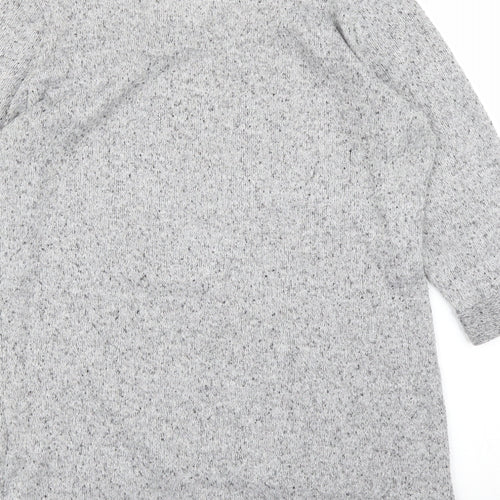 New Look Womens Grey   Basic T-Shirt Size 6