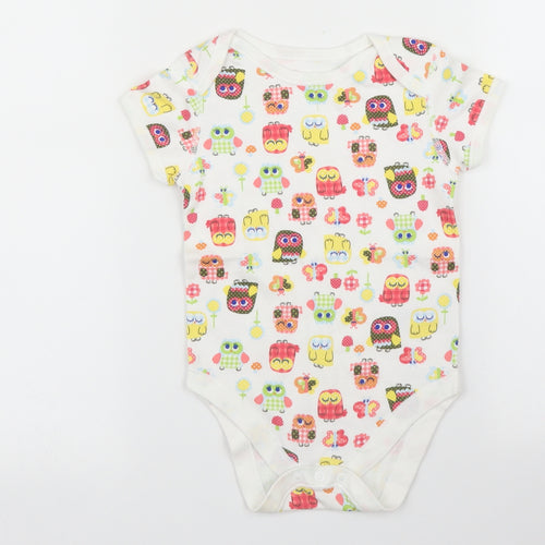 M&S Baby White   Babygrow One-Piece Size 24 Months