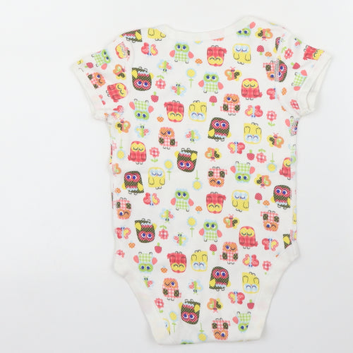 M&S Baby White   Babygrow One-Piece Size 24 Months