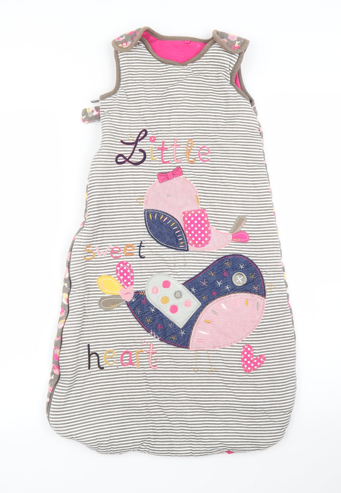 TU Girls Pink   Babygrow One-Piece Size 12-18 Months  - Baby bag