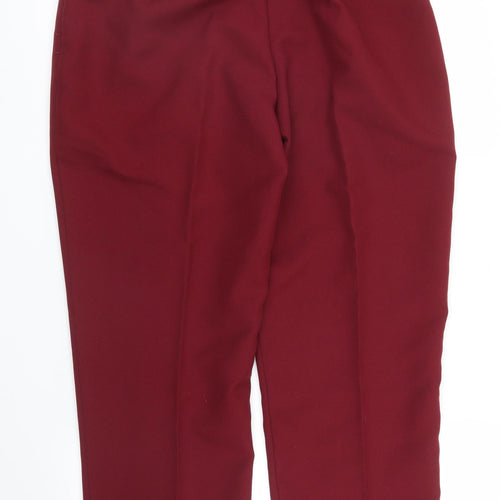 Queen Eleanor Womens Purple   Trousers  Size 10 L25 in
