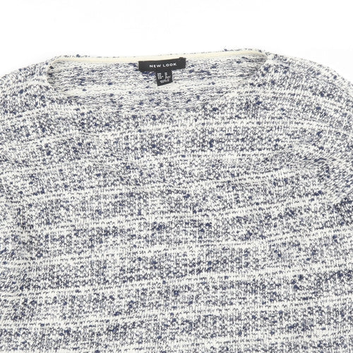 New Look Womens Blue   Pullover Jumper Size M